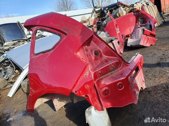 Крыло заднее левое четверть Citroen C4 хетчбек с4