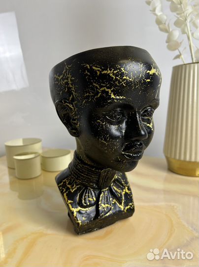 Декоративная статуэтка африканка декор для дома