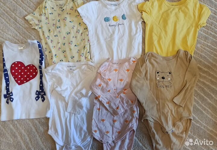 Пакет вещей на девочку 80