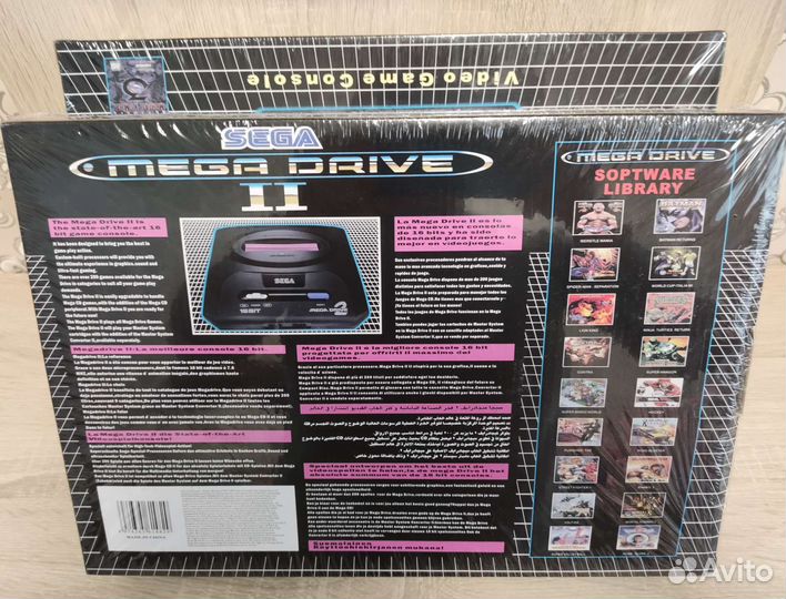 Игровая приставка sega mega drive 2