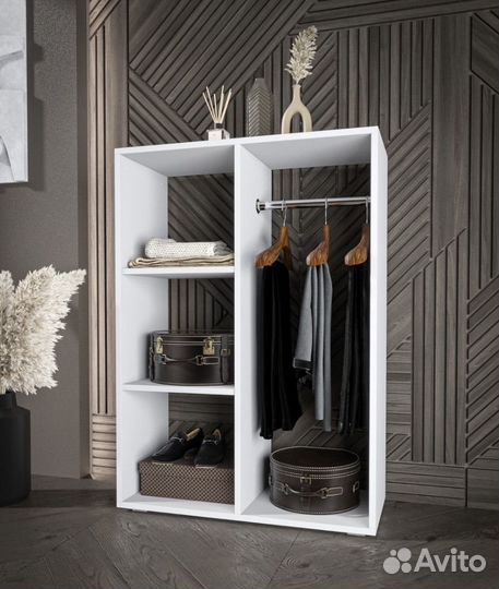 Шкаф с открытыми полками