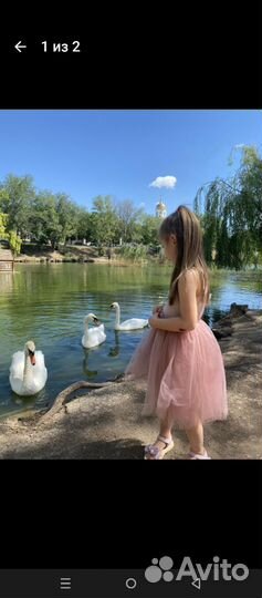 Платье летнее 116 -122