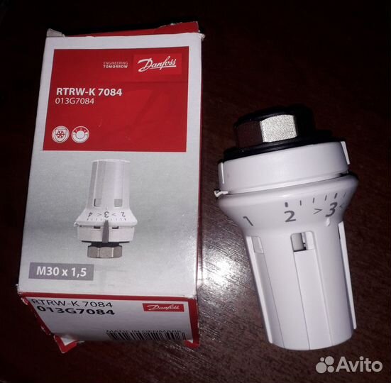 Новый радиатор отопления Purmo+термоголовка Danfos