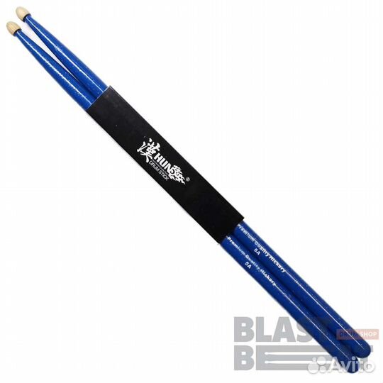 Барабанные палочки Hun 5A Starry Синие (HUN5astbl)