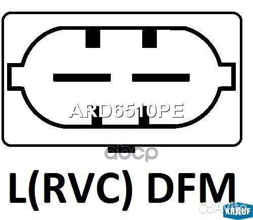 Регулятор генератора krauf # ARD6510PE Krauf