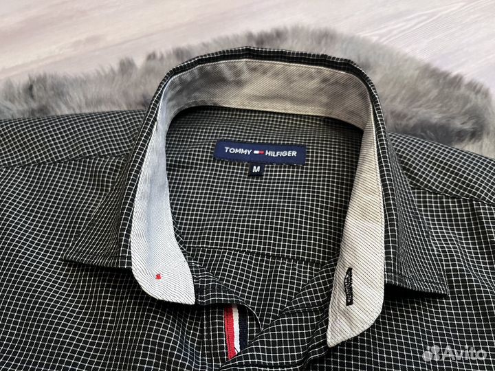 Tommy hilfiger рубашка мужская хлопок M