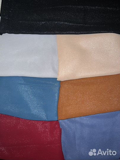 Шарф из шифона с блеском