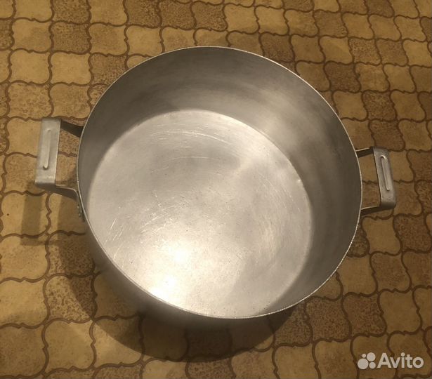 Кастрюля алюминиевая 15 литров
