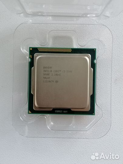 Процессоры Intel Core i5 2500; i5 3470