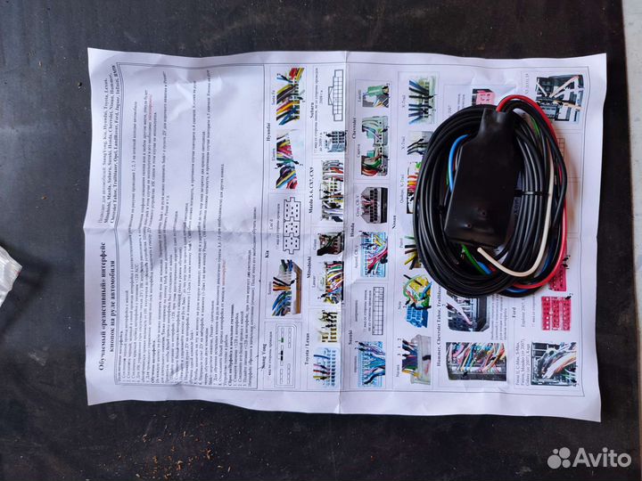 Адаптер кнопок на руле с магнитолой