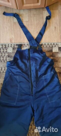 Спецодежда зимняя полукомбинезон 56 - 58