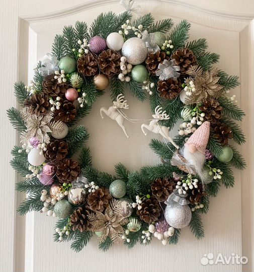 Новогодний рождественский венок