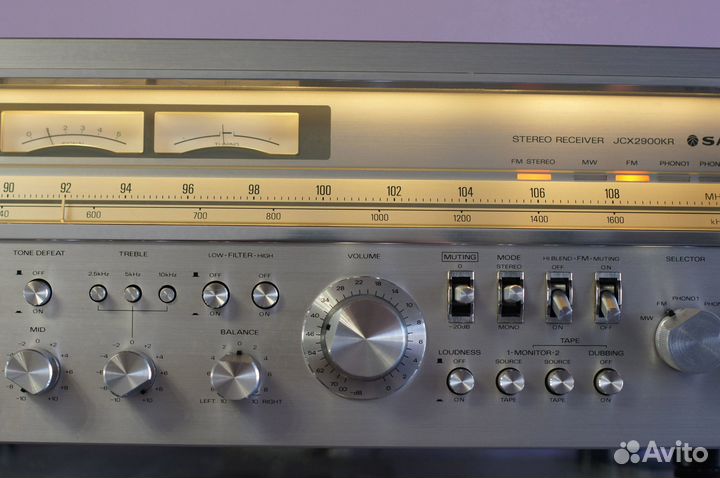 Монстр, винтажный ресивер Sanyo JCX-2900KR