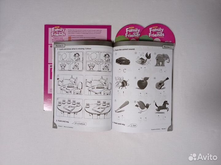 Family and friends starter/ (WB,CB,CD) новый