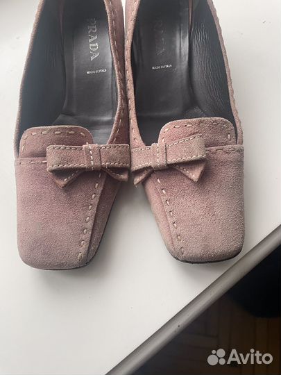 Туфли Prada замша 39 оригинал