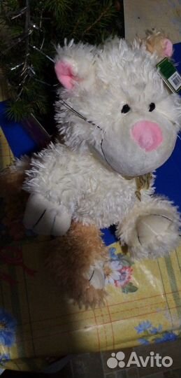 Мягкая игрушка котик