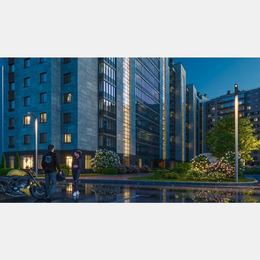 Квартира-студия, 28,3 м², 11/12 эт.