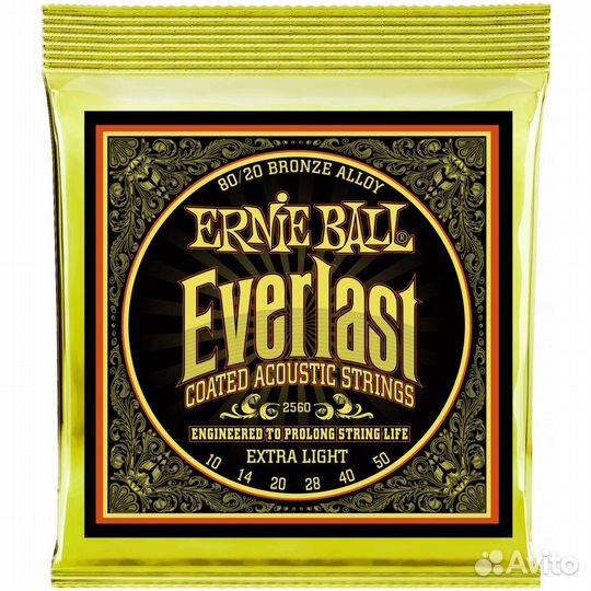 Струны для акустической гитары Ernie Ball 2560 Eve