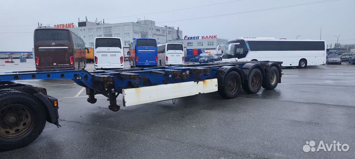 Полуприцеп шторный Krone SD, 2007