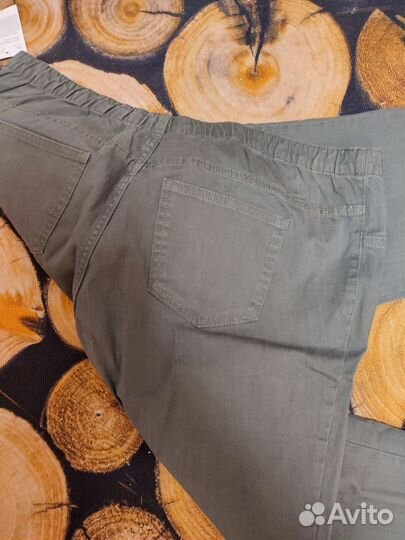 Джинсы на резинке C&A р. 48-50, 54-56