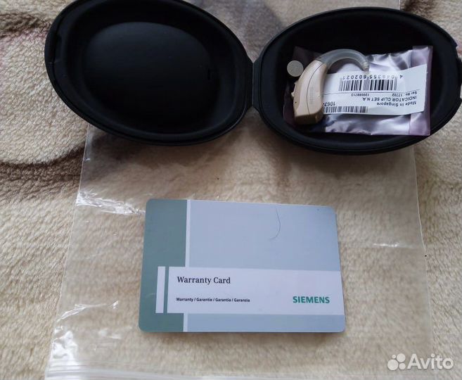 Слуховой аппарат siemens intuis 2 M