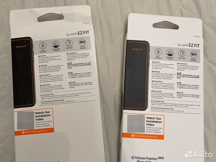 Защитные стекла от Spigen iPhone 14 pro/pro max