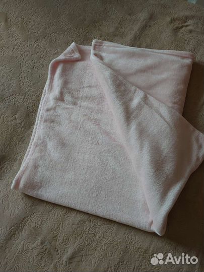 Плед розовый