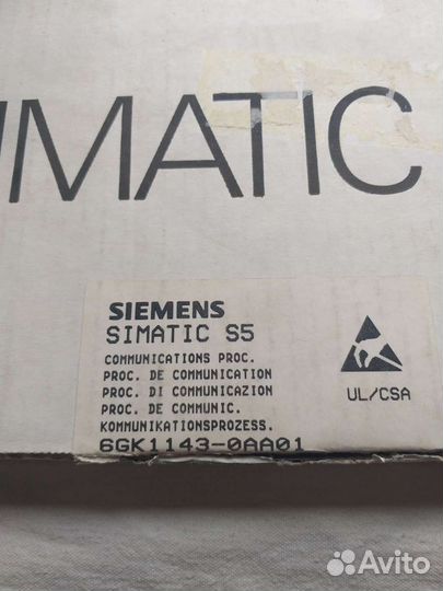 Siemens simatic S5 6GK1143-0AA01 / 6ES5432-4UA12