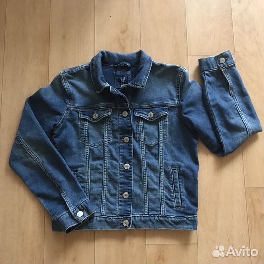 Джинсовая куртка девочка подросток CAP