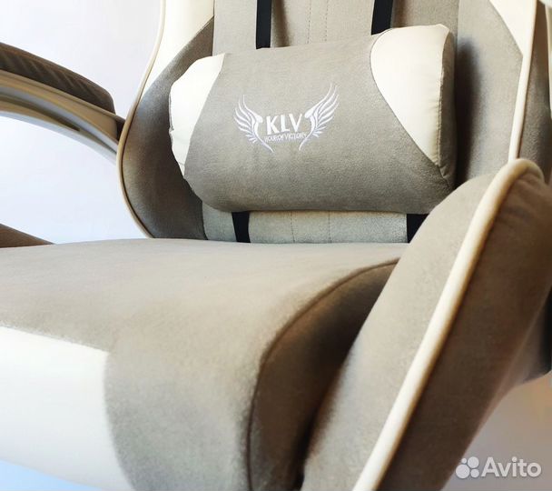 Компьютерное кресло тканевое