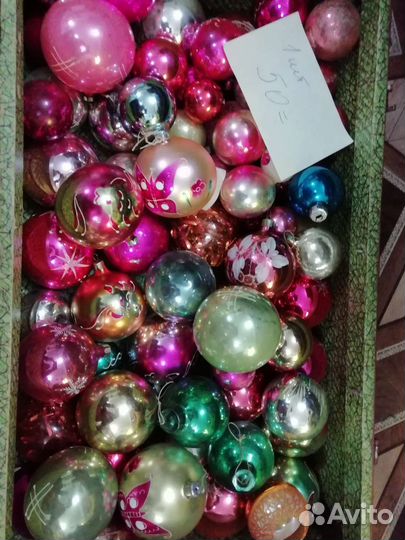 Елочные игрушки СССР