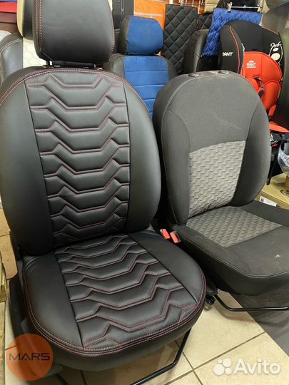 Авточехлы на Лада Ларгус с установкой