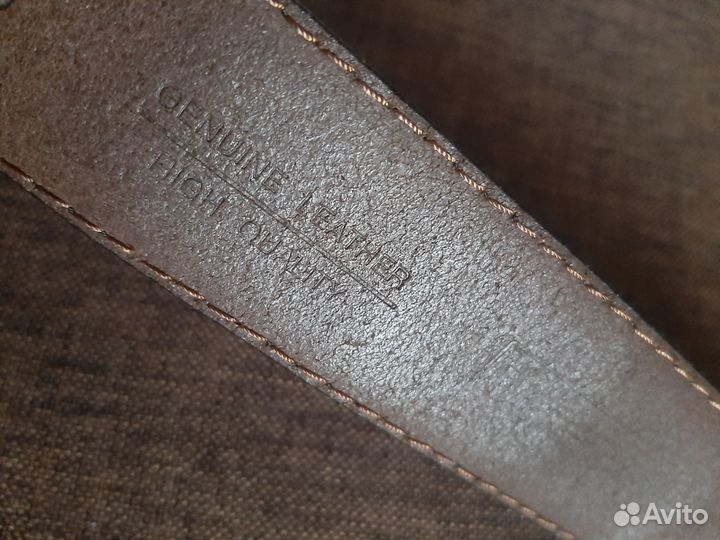 Брючный ремень из крокодилией кожи.италия