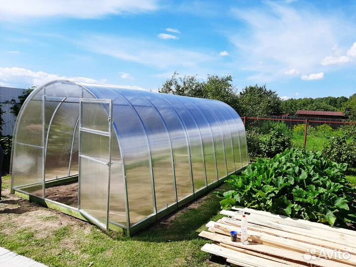 Теплица 40х20 оцинкованная
