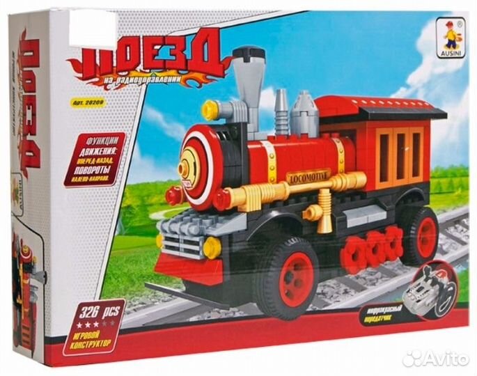 Конструктор поезд на радиоуправлении