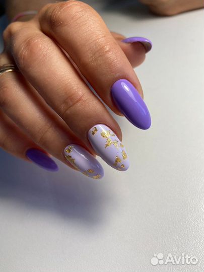 Маникюр наращивание