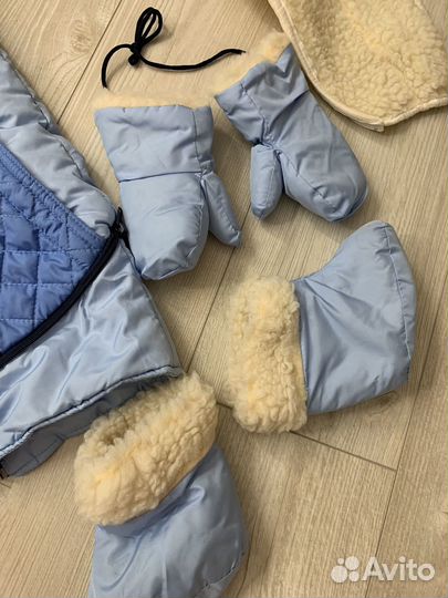 Комбинезон от 0 до года на мальчика