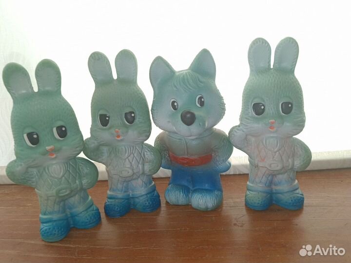 Резиновые игрушки СССР