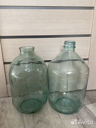 Бутыль стеклянная 10литров