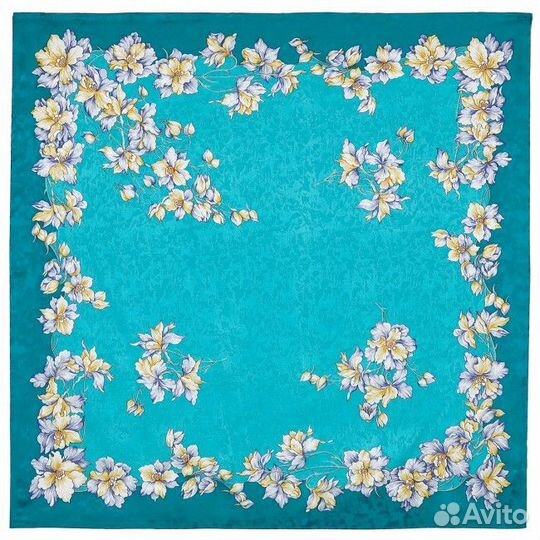 Павловопосадский платок шелковый