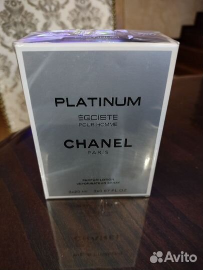 Мужские духи Chanel egoist platinum