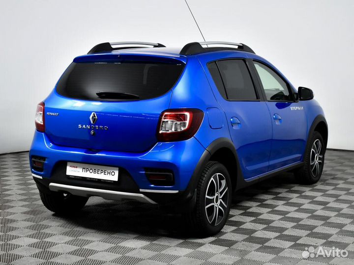 Renault Sandero Stepway 1.6 МТ, 2017, 111 657 км
