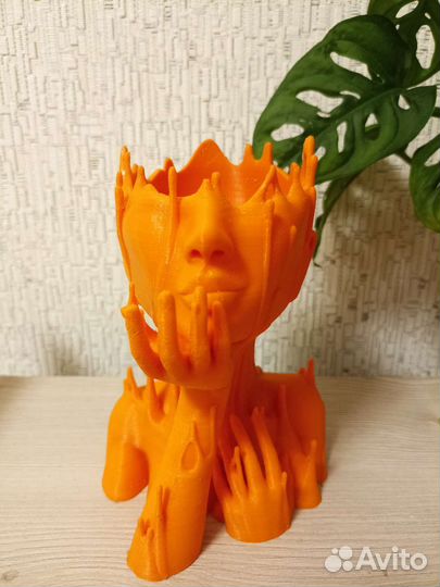 3d Кашпо для сухоцветов 