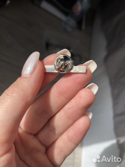 Серебрянный значок