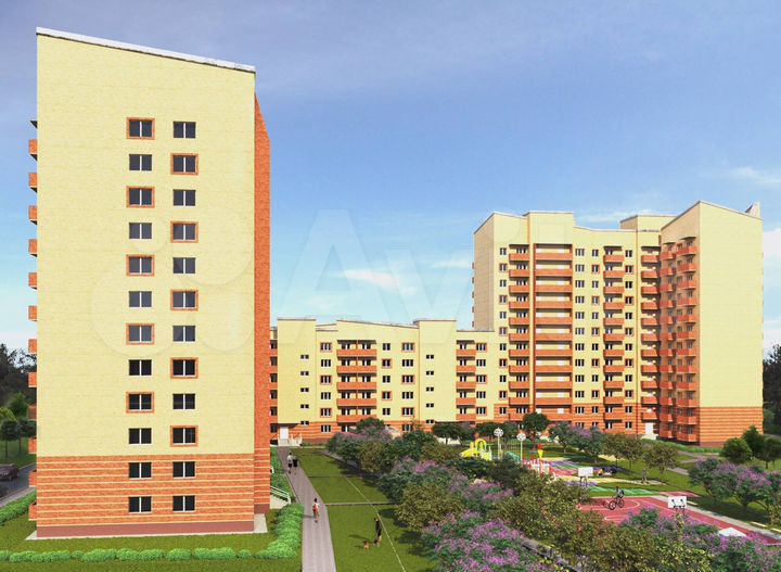 2-к. квартира, 70,8 м², 1/10 эт.