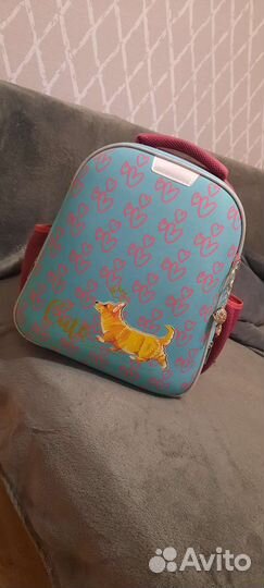 Рюкзак школьный для девочки бу