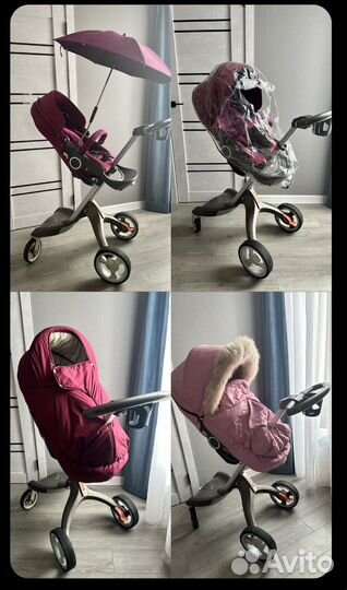 Коляска stokke xplory 2 в 1 супер комплектация