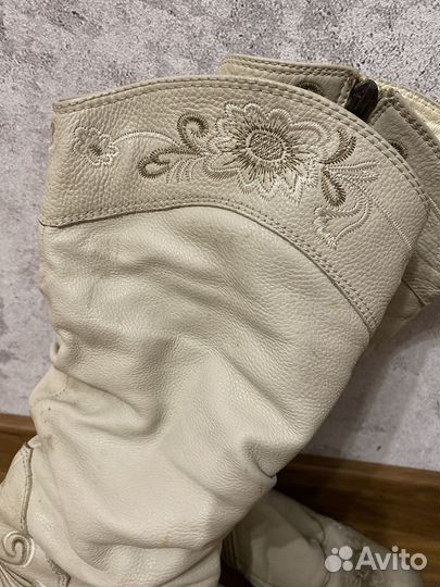 Сапоги женские натуральная кожа 39 размер