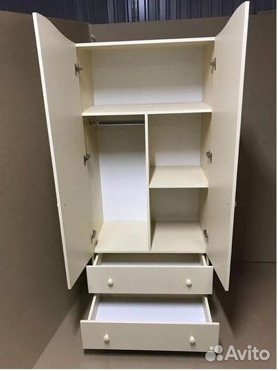 Шкаф детский двухсекционный