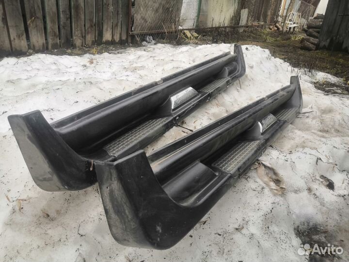 Пороги на hyundai santa fe